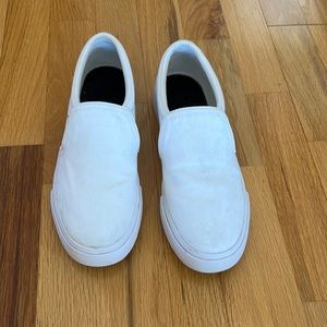 Women’s Nike Court Royale AC Slip-on, size 7.5, white
